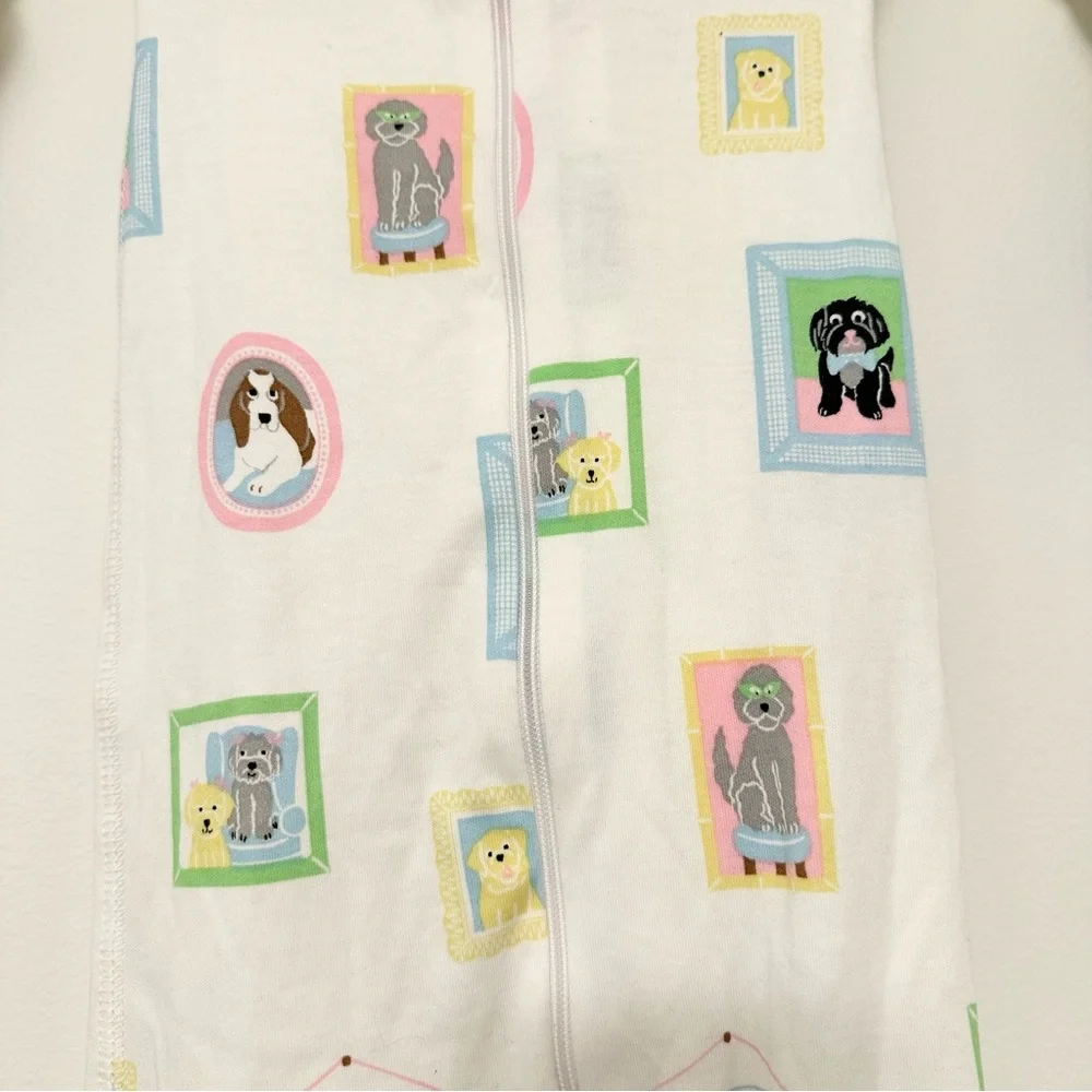 TBBC Beaufort Bonnet Co Knox's Night Night Gallery Wall Paw-Faction Footed PJs